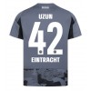 Herren Fußballbekleidung Eintracht Frankfurt Can Uzun #42 3rd Trikot 2025-26 Kurzarm